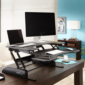 VARIDESK Pro Plus 36 Height-Adjustable Standing Desk