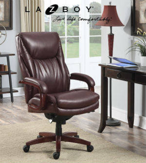 La Z Boy Edmonton Bonded Leather Office Chair